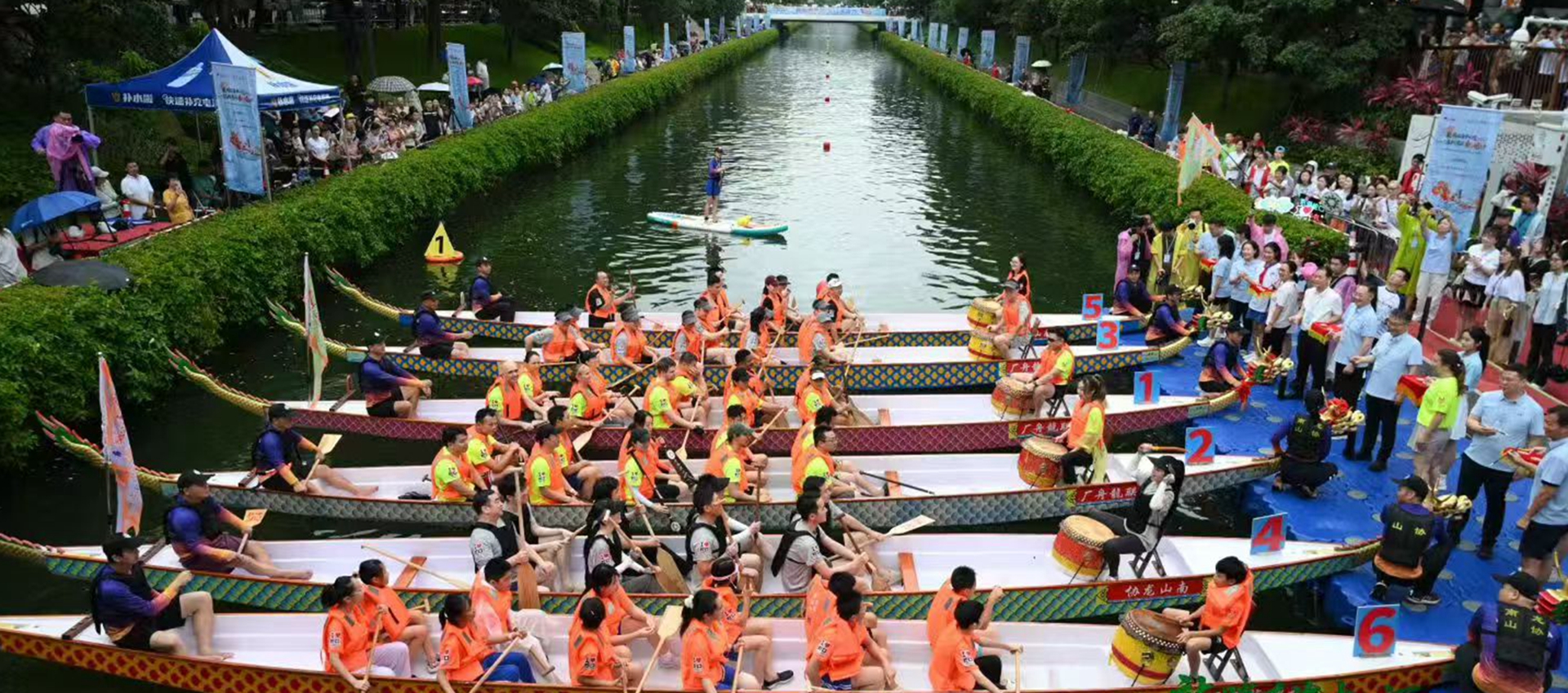 Dragon boat race anchors summer fun in Shekou